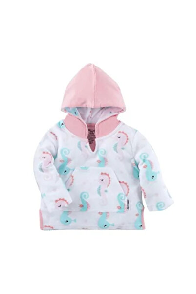 Zoocchini Poncho Baie UPF 50+, Zoocchini, 0-12 Luni, Seahorse