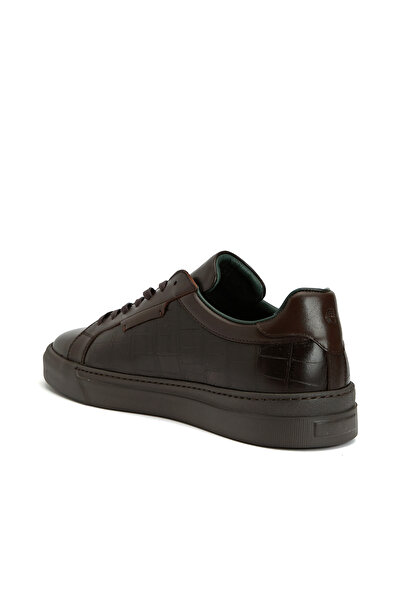 George Hogg Kahverengi Erkek Deri Sneaker