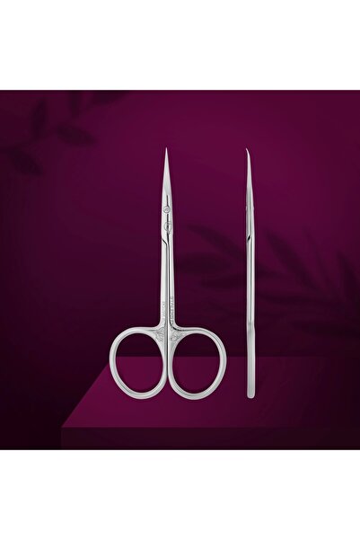 STALEKS EXCLUSIVE 23 TYPE 1 Profesyonel Kancalı Tırnak Eti Makası (Magnolia)