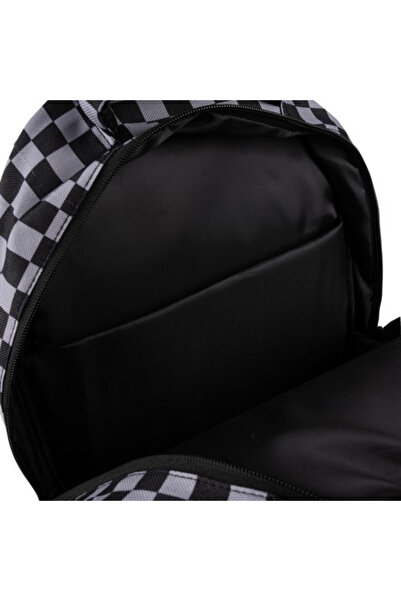 zola Sports bag and backpack set, 3 compartments, pockets, 45x28x17/42x34 cm, 22L, plaid