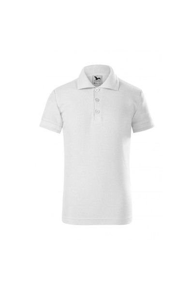 Malfini Tricou polo pentru copii Pique Polo, alb, marime 10 ani/146 cm