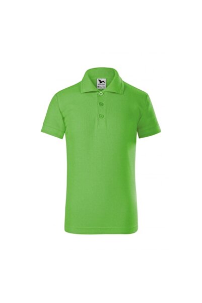 Malfini Tricou polo pentru copii Pique Polo, verde mar, marime 12 ani/158 cm