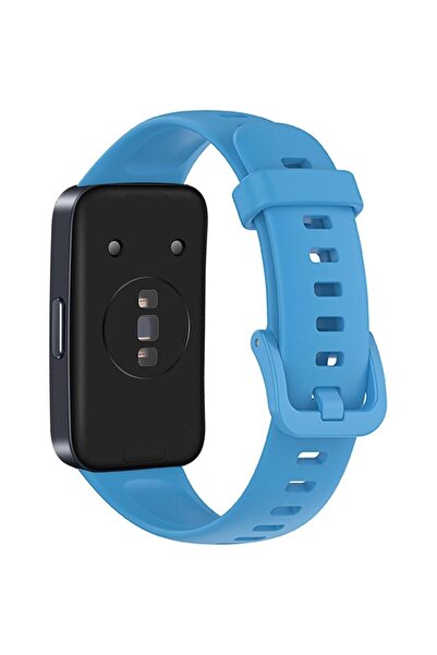 General Store Curea din silicon compatibilă cu Huawei Band 8 și Band 9, albastru deschis