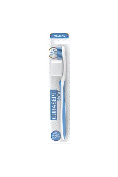 CURASEPT Soft Medical Classic Blue Toothbrush (medium bristle)