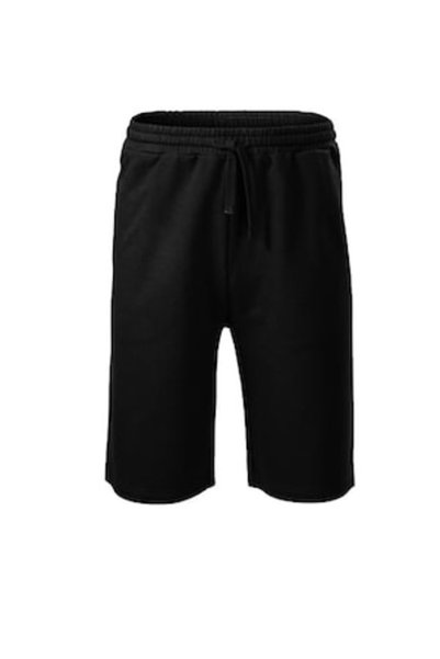 Malfini Pantaloni scurți negri din bumbac pentru bărbați, mărimea XL