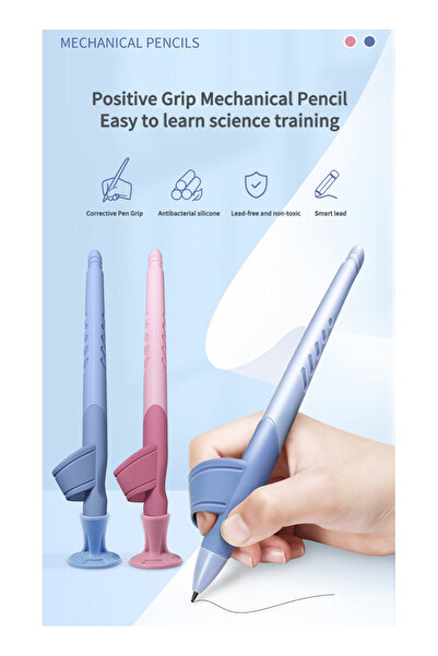 KidLe Children's Holding Pen Correction Pen 0.7mm Activity Pencil Correction Automatic Pencil Students