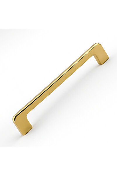 Badem10 Ilıca Gold Mâner metalic auriu 160 mm - 16 cm Sertar de mobilier Dulap de bucătărie Mânere dulap Mâner