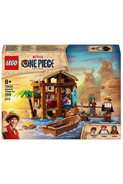 LEGO ONE PIECE Yel Değirmeni Köyü Kulübesi 75636 - 8 Yaş ve Üzeri Çocuklar için Yaratıcı O