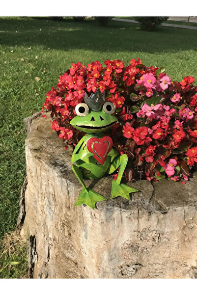 OEM Garden decoration Frog in love 26x18x19 cm