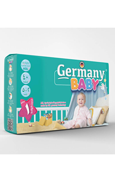 germany baby حفاضات أطفال ألمانية رقم 1 2-5 كجم/40 قطعة