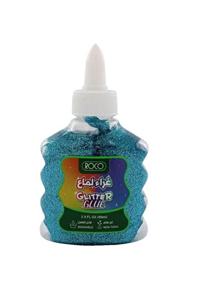 Roco غراء لامع - أزرق فاتح معدني