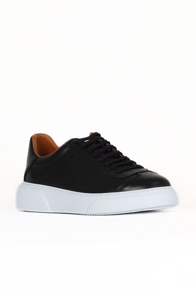Bueno Shoes Black Antique Men's Sports Shoes 32Ma105