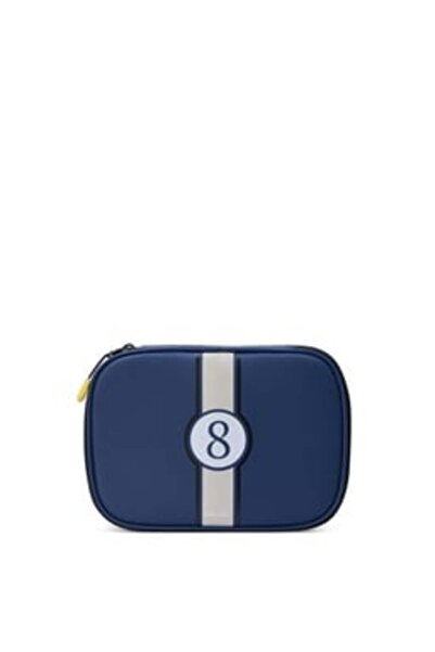 Delsey Large Size Pencil Box, Blue