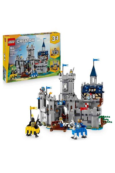 LEGO Creator 3 in 1 Middle Ages Knight's Castle 31168 - for Children Ages 9 and up