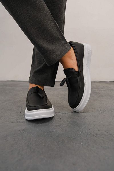 Mooien Mn127 - Cbt Loafer-X Men's Shoes Black