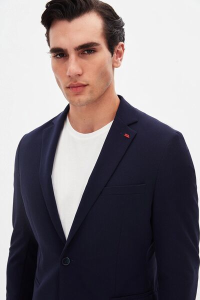 Twn Slim Fit Lacivert Düz Takim Elbise