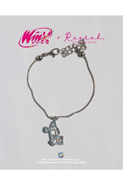 Reorah Collection Winx Club ®   Enchantix Wings Magnet Friendship Bracelet - Bloom