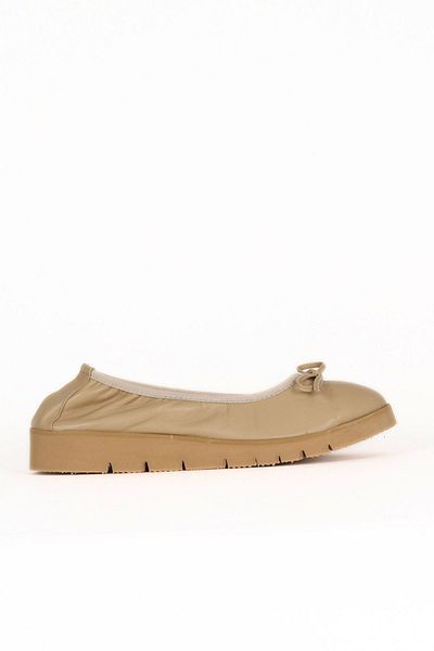 Bueno Shoes Biscuit Leather Women's Flat Ballerinas 30Wa9017