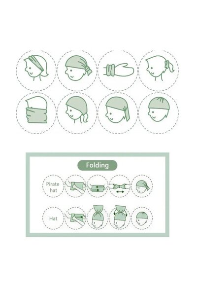 KERNOWSUN Eșarfă pentru copii cu guler rulat, model iepure, albastru, KERNOWSUN, dimensiune 40x20 cm