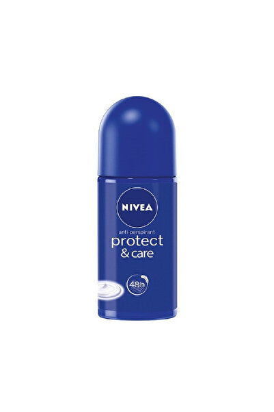 NIVEA Protect & Care 48h Anti-Perspirant Roll-On Deodorant, 50ml