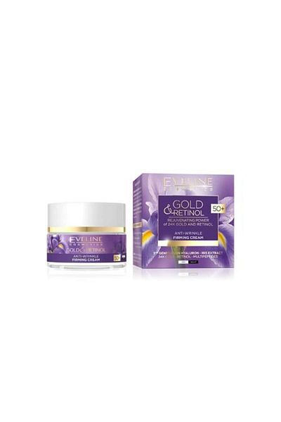 Eveline Gold and Retinol Face Moisturizer +50, 50ml