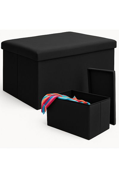 TnsAround Folding Stool, Capacity 54L, Dimensions 60x30x30cm