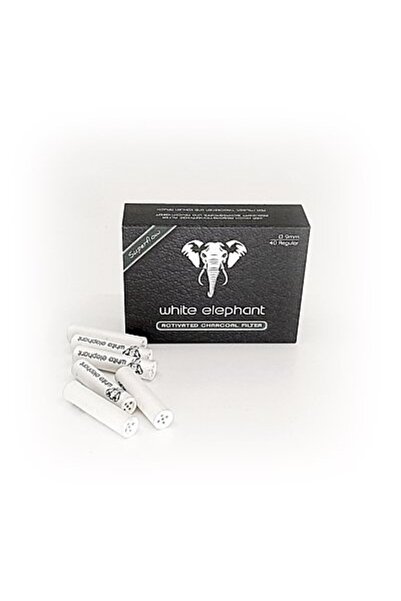 White Elephant WhiteElephant Aktifkarbon Filtre 9mm 40lı
