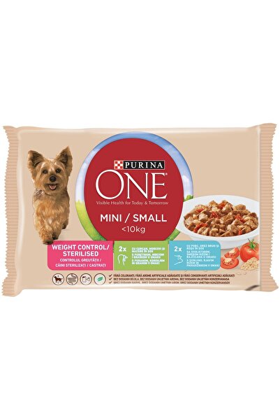 Purina One Hrana umeda pentru caini adulti Purina One Mini cu Curcan, Multipa...