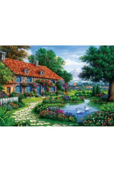 Heidi Puzzle 1500 p. Garden With Swans
