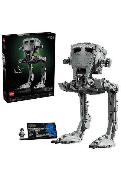 LEGO Star Wars At-St Walker 75417 - Collectible Model Building Kit for Adults (1513 Pieces)