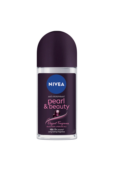 NIVEA Black Pearl & Beauty Deodorant , Roll , for Women, 50g