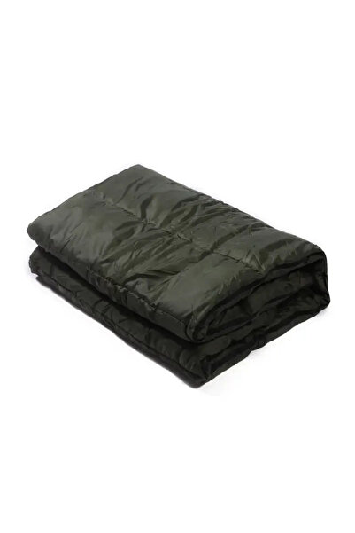 ACTION ONE Fiordland hooded envelope sleeping bag, 200+35 *80 cm, army