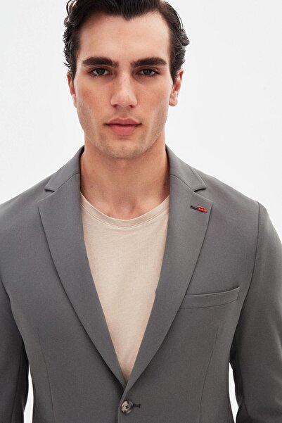 Twn Slim Fit Açık Haki Düz Takim Elbise