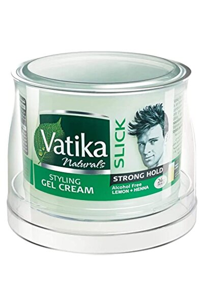 Vatika Naturals Slick Strong Hold Styling Gel Cream 250ml | 24 Hour Hold | No...