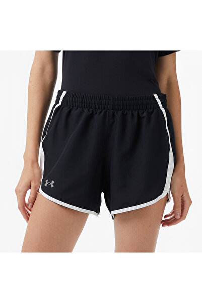 Under Armour Fly By 3 Kadın Siyah Koşu Şortu