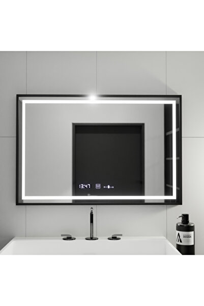 KORMAN TECHNIK Oglinda LED Rectangulara 100x80cm Verite Majeste Noir MotionGlow Marcello Sistem Dezaburire Dimabila