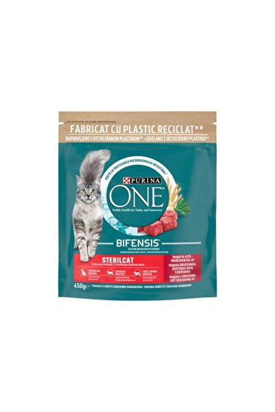 Purina One Hrana Uscata Sterilicat Vita & Grau 450g