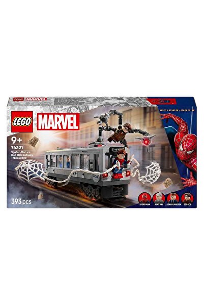 LEGO ǀ Marvel Örümcek Adam ile Doktor Oktopus Metro Sahnesi 76321 - 9 Yaş ve Üzeri Çocuklar i�