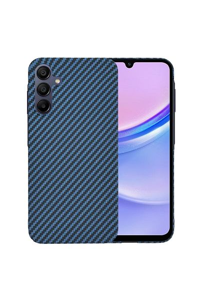 Tim High Protection Case for Samsung Galaxy A15 4G/A15 5G, Timacondesign, U26, Hard Plastic, Cyan