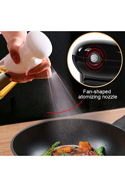 eR D L Glass oil sprayer, 210ml, white, eR D L