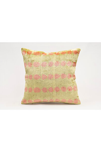 Kilim Whole Sale غطاء وسادة مزخرف من الحرير المخملي