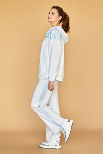 SPORTEMPT Monogram Detaylı Kapüşonlu Üst