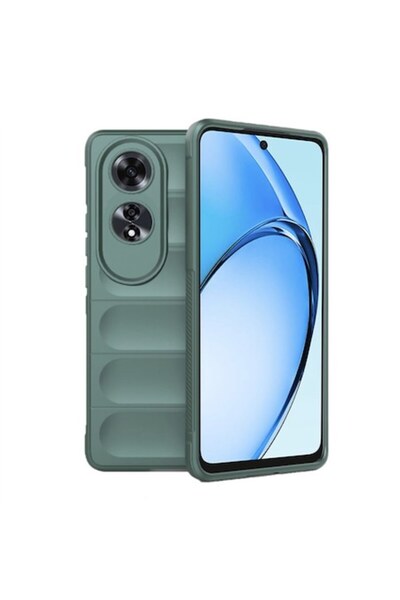 Sybero Husă de protecție pentru OPPO A60 4G (Verde norocos)