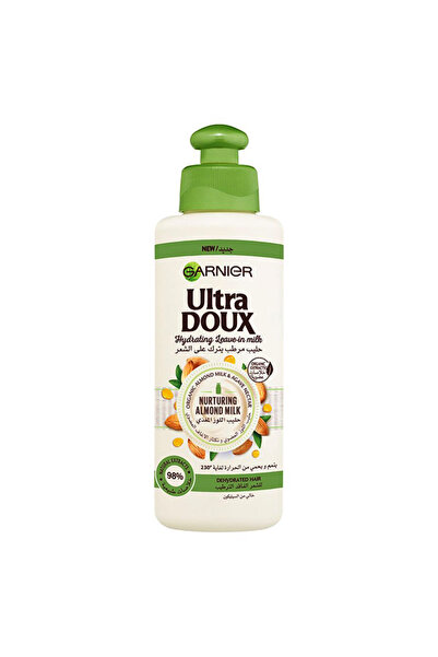 Garnier ألترا دوكس مرطب للشعر بحليب اللوز المغذي، 200 مل