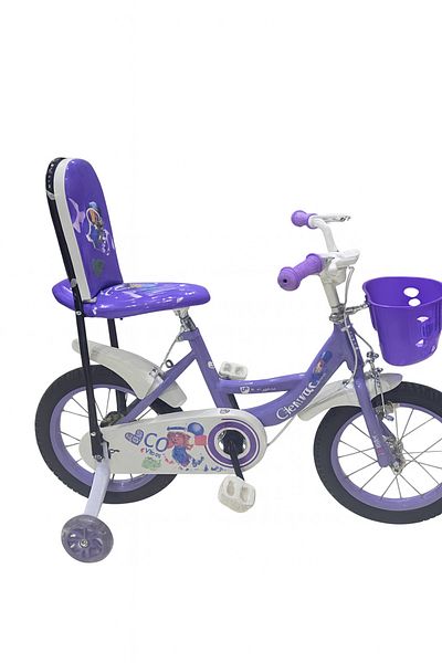 rexa Children's Bicycle with Backrest and Front Basket