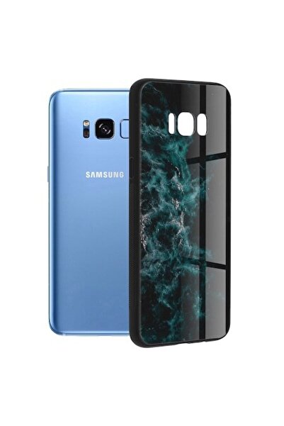 OEM Θήκη για Samsung Galaxy S8 Plus, σειρά Techsuit Glaze, μπλε νεφέλωμα