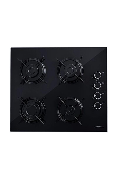 Luxell Aspiratörlü 7 Prg 77 Litre Siyah Optimum Ankastre Set