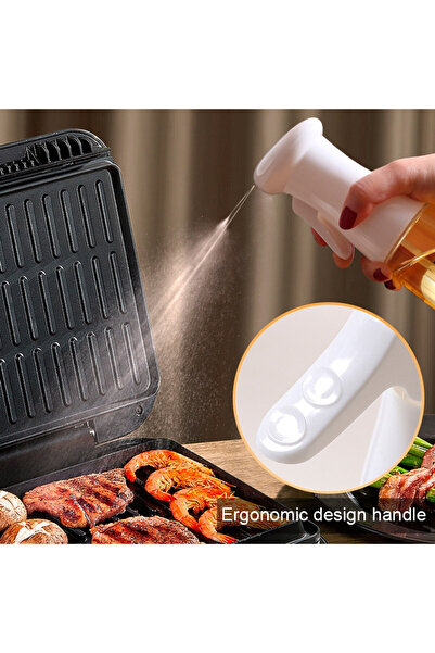 eR D L Glass oil sprayer, 210ml, white, eR D L