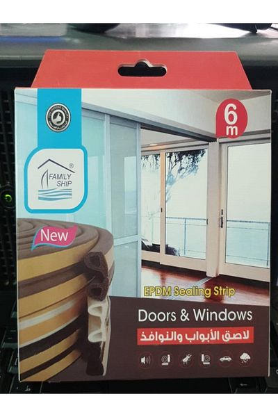 Generic - Door or window seal and 6-meter adhesive decoration