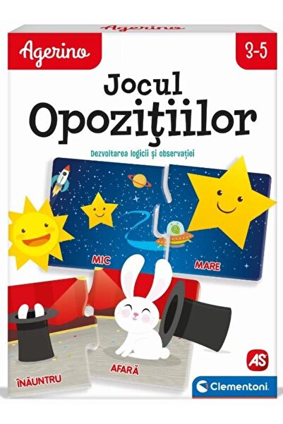 As Games Joc educativ Agerino, Jocul opozitiilor. Dezvoltar